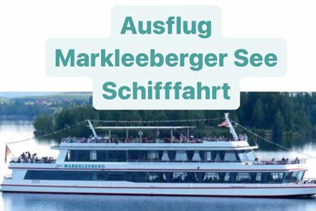 Ausflug Markkleeberger See Schifffahrt