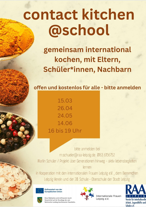 Contact Kitchen @ school