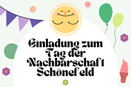 Einladung zum Tag der Nachbarschaft Schönefeld