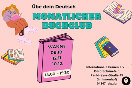 Deutsch Üben - Monatlicher Buchclub