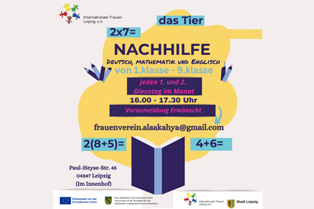 Nachhilfe Mathematik, Deutsch und Englisch