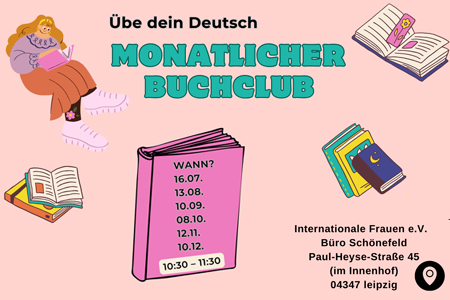Deutsch üben: Monatlicher Buchclub