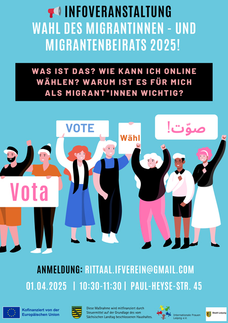 Infoveranstaltung: Wahlen zum Migrantinnen- und Migrantenbeirat