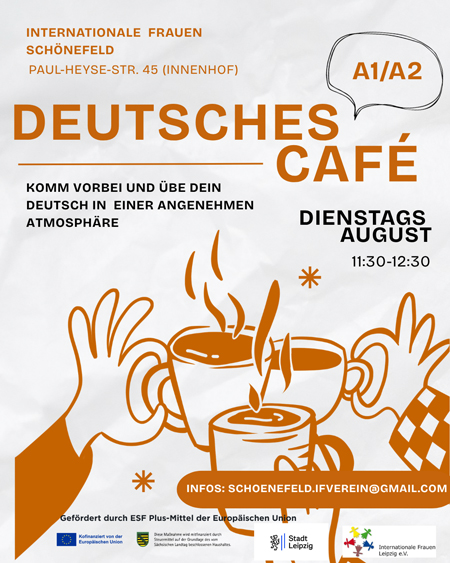 Deutsches Kaffee für Anfänger*innen (A1–A2) Dienstag