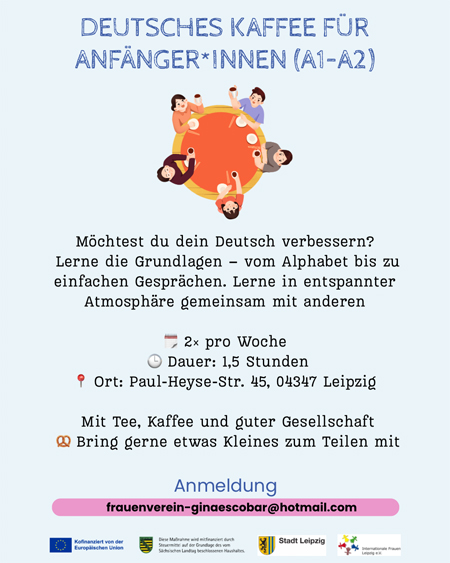 Deutsches Kaffee für Anfänger*innen (A1–A2)