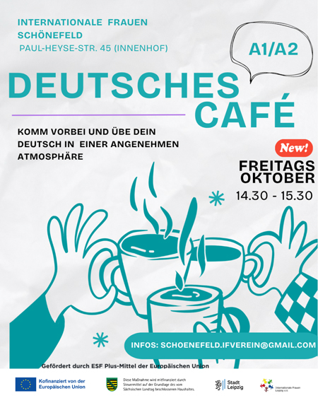 Deutsches Kaffee für Anfänger*innen (A1–A2) Dienstag
