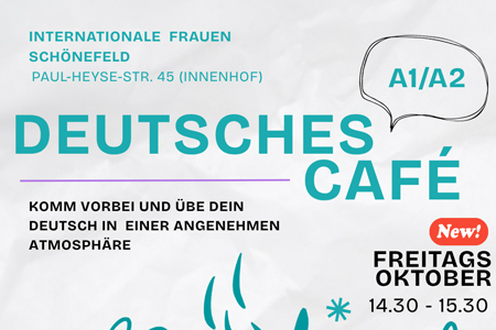 Deutsches Kaffee für Anfänger*innen (A1–A2) Dienstag