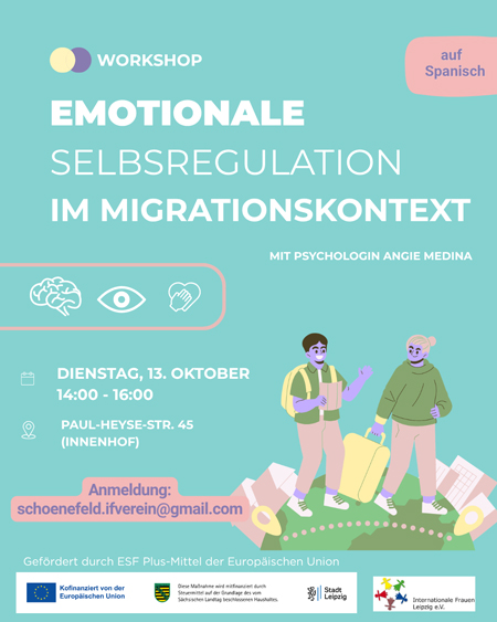 Workshop: Emotionale Selbstregulation im Migrationskontext (auf Spanisch)