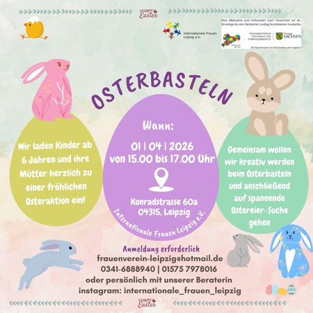Osterbasteleien für Kinder
