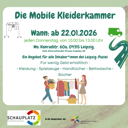 Mobile Kleiderkammer