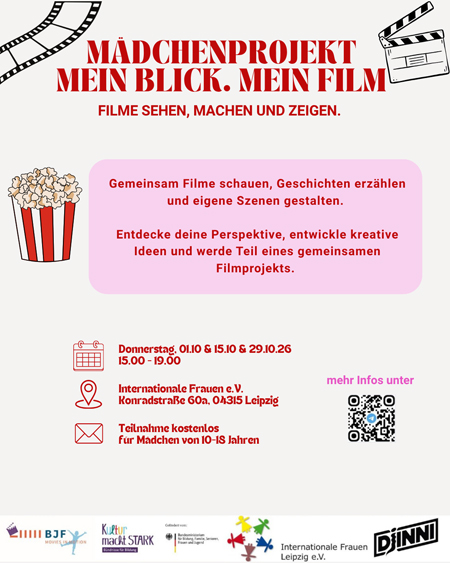Mädchenprojekt “Mein Blick. Mein Film”
