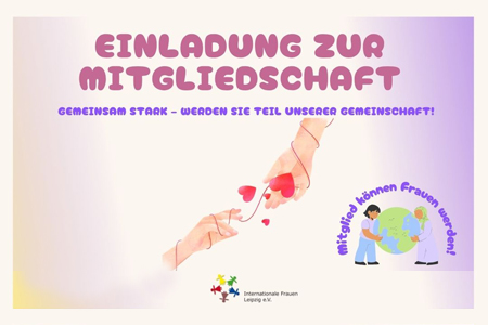 Einladung zur Mitgliedschaft