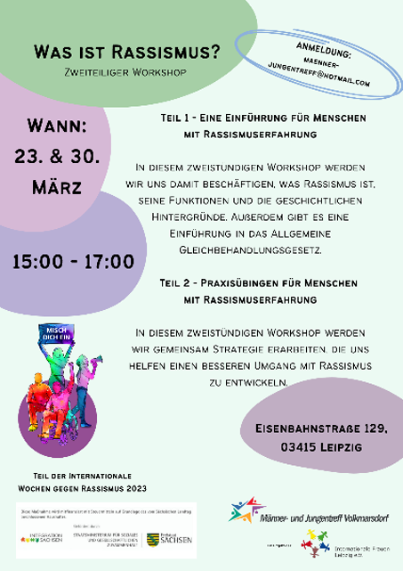 Was ist Rassismus? Zweiteiliger Workshop