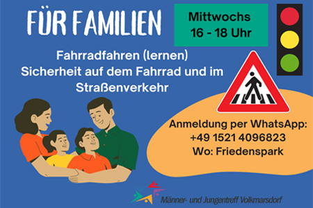 Bike Bridge meets Männer- und Jungentreff Volkmarsdorf