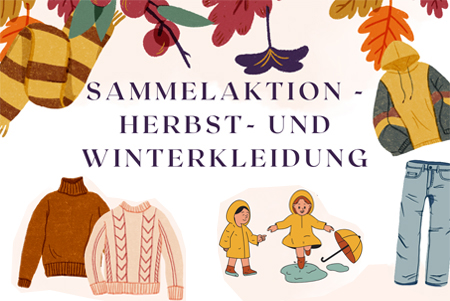 Sammelaktion - Herbstkleidung