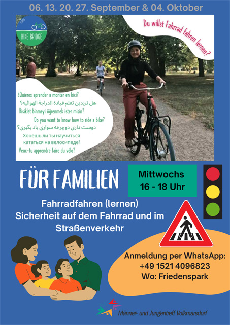 Bike Bridge meets Männer- und Jungentreff Volkmarsdorf