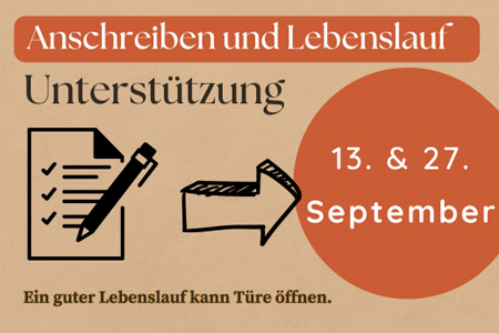 Anschreiben und Lebenslauf