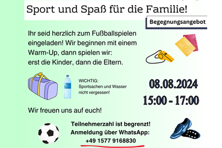 Sport und Spaß für die Familie! 
