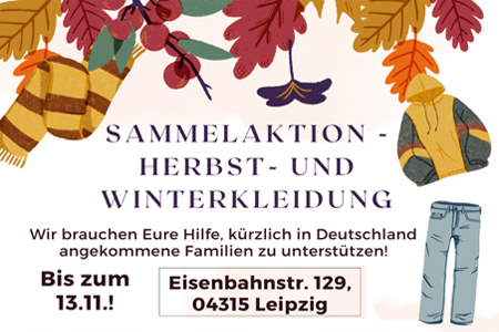 Sammelaktion - Herbst- und Winterkleidung