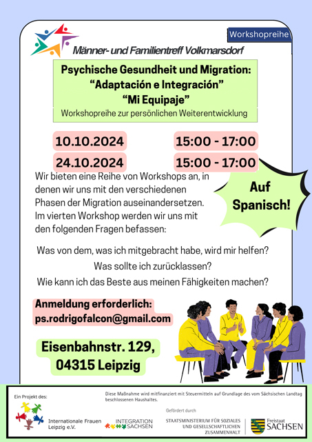 Psychische Gesundheit und Migration: “Adaptación e Integración” und “Mi Equipaje”