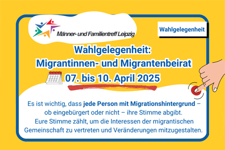 Wahlgelegenheit – Migrantinnen- und Mirgantenbeirat