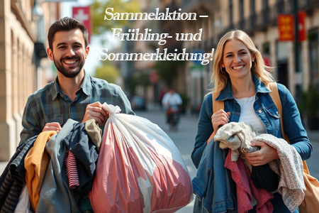 Sammelaktion – Frühling- und Sommerkleidung!
