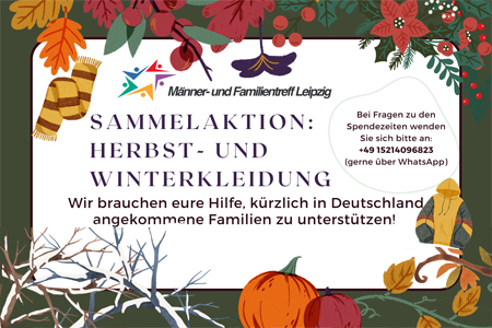 SAMMELAKTION: Herbst- und Winterkleidung bis 11.11