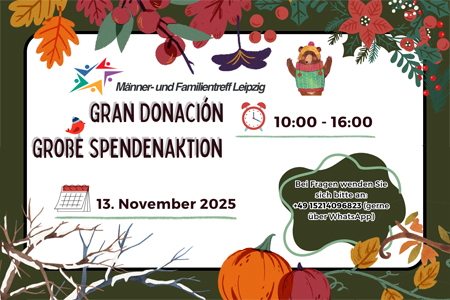 Spendenaktion – Donación: Herbst & Winter